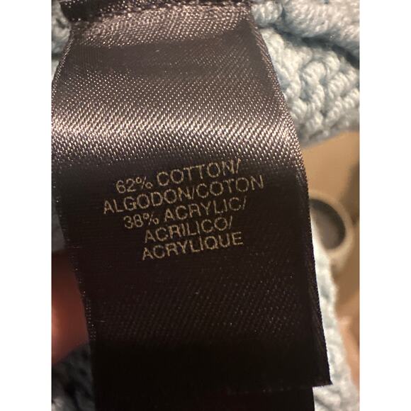 Women’s Liz Claiborne Textured Blue Sweater. Size 2XL. NWT! - Picture 4 of 4